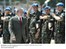 Presidente Lula visita as tropas brasileiras que compõem a missão de paz no Haiti.