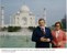Presidente Lula e a primeira-dama, Marisa Letícia, visitam o Taj Mahal, em Agra.