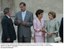 Presidente Lula, o presidente do México, Vicente Fox Quesada, e as primeiras-damas, na abertura da III Reunião de Chefes de Estado e de Governo.