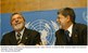 Presidente Lula e o ministro do MRE, Celso Amorim, na sede da ONU, durante coletiva de imprensa.
