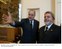 Presidente Lula e o presidente da França, Jacques Chirac, durante encontro em Genebra.