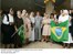 Presidente Lula posa ao lado de freiras brasileiras durante visita a Laundê.