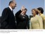 Presidente Lula, dona Marisa e o presidente da França, Jacques Chirac, durante desfile militar em comemoração a Data Nacional Francesa.