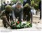 Presidente Lula durante cerimônia de oferenda floral em homenagem a Amilcar Cabral e a heróis nacionais da Guiné-Bissau.
