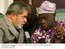 Presidente Lula e o presidente da Nigéria, Olesegum Obasanjo, durante cerimônia oficial de partida.