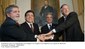Presidente Lula e os presidentes do Paraguai, Uruguai e Argentina, na Cúpula do Mercosul.
