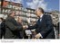 Presidente Lula cumprimenta o presidente de Portugal, José Sampaio.