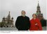 Presidente Lula e dona Marisa visitam a praça vermelha, em Moscou.