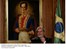Presidente Lula durante visita oficial à Venezuela.