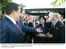 Presidente Lula recebe abraço do ex-jogador Diego Maradona, tendo ao lado os presidentes José Luiz Rodriguez Zapatero e Hugo Cháves.