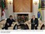 Presidente Lula durante encontro com o presidente do Conselho da Nação da Argélia, Abdelkader Bensalah.