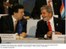 Presidente Lula conversa com o presidente da Comissão Européia, Durão Barroso, na sessão plenária da IV Cúpula da América Latina e Caribbe - União Européia.