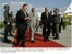 Presidente Lula na chegada ao aeroporto internacional de Viena. No país participa da reunião de cúpula e realiza visita de estado.
