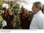 Presidente Lula assiste a apresentação de grupo local durante visita ao forte São João Batista de Ajuda.