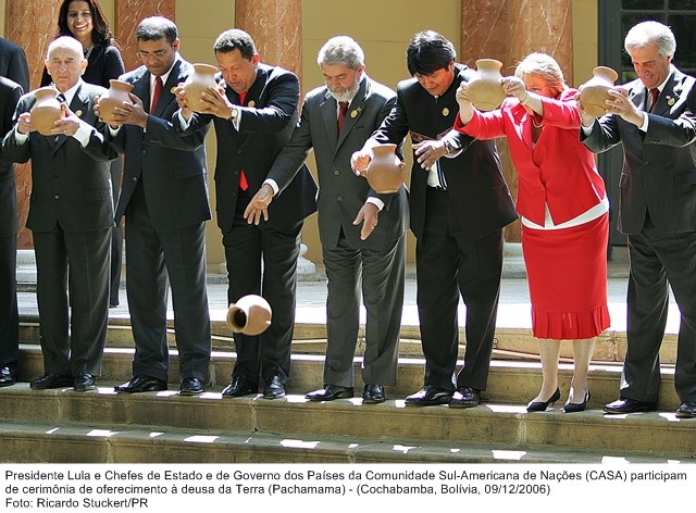 Presidente Lula e Chefes de Estado e de Governo dos Países da Comunidade Sul-Americana de Nações - CASA.