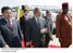 Presidente Lula durante chegada à Nigéria.