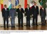 Presidente Lula e líderes dos países em desenvolvimento, presentes à Cúpula do G-8.