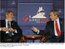 Presidente Lula participa do encontro bilateral com o presidente dos EUA, George W. Bush, durante realização da Cúpula do G-8.