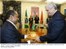Presidente Lula e o presidente angolano, José Eduardo dos Santos, aplaudem os ministros da Indústria e Comércio dos dois países.