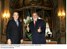 Presidente Lula durante encontro com o presidente da Colômbia, Álvaro Uribe.