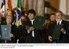Presidente Lula e os presidentes Evo Morales e Michelle Bachelet após assinatura da Declaração de La Paz sobre o Corredor Bioceânico.