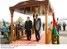 Presidente Lula durante cerimônia oficial de chegada a Burkina Faso.