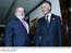 Presidente Lula e o presidente de Portugal, Aníbal Cavaco Silva, durante encontro na XVII Cúpula Ibero-Americana, no Chile.