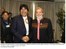 Presidente Lula,num momento de descontração, troca paletó com o presidente da Bolívia,  durante a XVII Cúpula Ibero-Americana.
