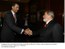 Presidente Lula e o príncipe das Astúrias, Don Felipe de Bourbon e Grécia, antes da abertura do Seminário Empresarial em Madri.