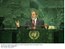 Presidente Lula discursa na abertura da 62ª Assembléia-Geral das Nações Unidas.