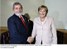 Presidente Lula durante encontro com a chanceler da Alemanha, Angela Merkel, na sede da ONU.