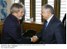 Presidente Lula e o presidente da Polônia, Lech Kaczynski, durante encontro na ONU.