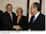 Presidente Lula e a presidente do Chile, Michelle Bachelet, durante café da manhã oferecido pelo presidente do México, Francisco Calderón.