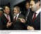 Presidente Lula conversa com os governadores Sérgio Cabral e Aécio Neves , no estádio de Wembley.