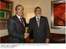 Presidente Lula e o presidente Felipe Calderón, no primeiro dia de visita oficial ao México.