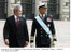 Presidente Lula na chegada ao Palácio Real de Estocolmo.
