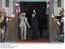 Presidente Lula e o presidente paraguaio, Tabaré Vazquez, na chegada para reunião de Chefes de Estados do Mercosul.