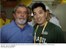Presidente Lula e o mesatenista Hugo Hoyama durante encontro com atletas brasileiros na Vila Olímpica.