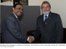 Presidente Lula cumprimenta o presidente do Paquistão, Asif Ali Zardari, em Nova Iorque.
