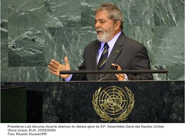 Presidente Lula discursa na abertura do debate geral da 63ª Assembléia Geral das Nações Unidas.jpg