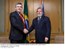 Presidente Lula durante encontro com  o primeiro-ministro do Reino Unido, Gordon Brown.