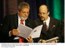 Presidente Lula e o ministro do Turismo, Luiz Barreto, durante lançamento da nova campanha publicitária Brasil Sensacional.
