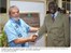 Presidente Lula e John Agyekum Kufour, da República de Gana, descerram placa alusiva à visita às instalações do escritório regional da Embrapa.