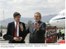 Presidente Lula durante chegada a Guatemala para participar da cerimônia de posse do presidente eleito, Álvaro Colom Caballeros.