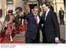 Presidente Lula conversa com o primeiro-ministro Jan Balkenende antes do almoço oferecido pelo primeiro-ministro holandês.