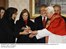 Presidente Lula, dona Marisa e a ministra  Dilma Rousseff durante encontro com Sua Santidade o Papa Bento XVI.