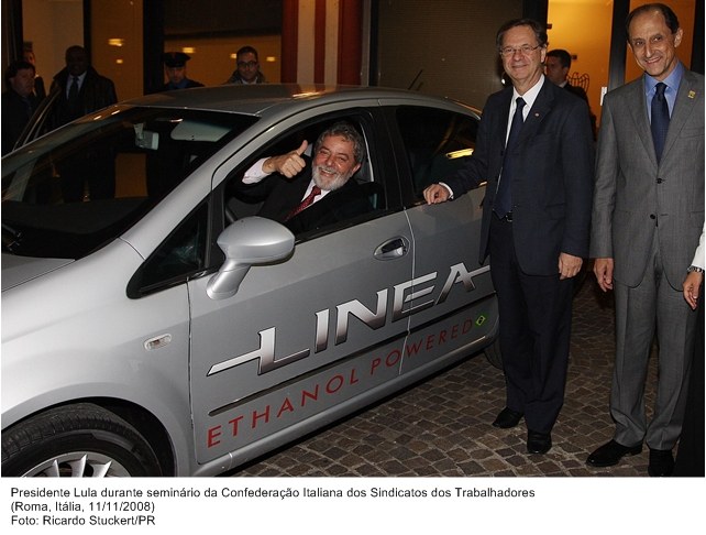 Presidente Lula durante Seminário da Confederação  italiana do Sindicato dos Trabalhadores.