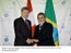 Presidente Lula com o primeiro-ministro Canadense, Stephen Harper, no encontro em Sapporo, Japão.