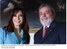 Presidente Lula e a presidente da Argentina, Cristina Kirchner, durante encontro em Roma.