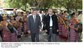 Presidente Lula e o presidente do Timor-Leste, José Ramos-Horta, na chegada ao almoço.
